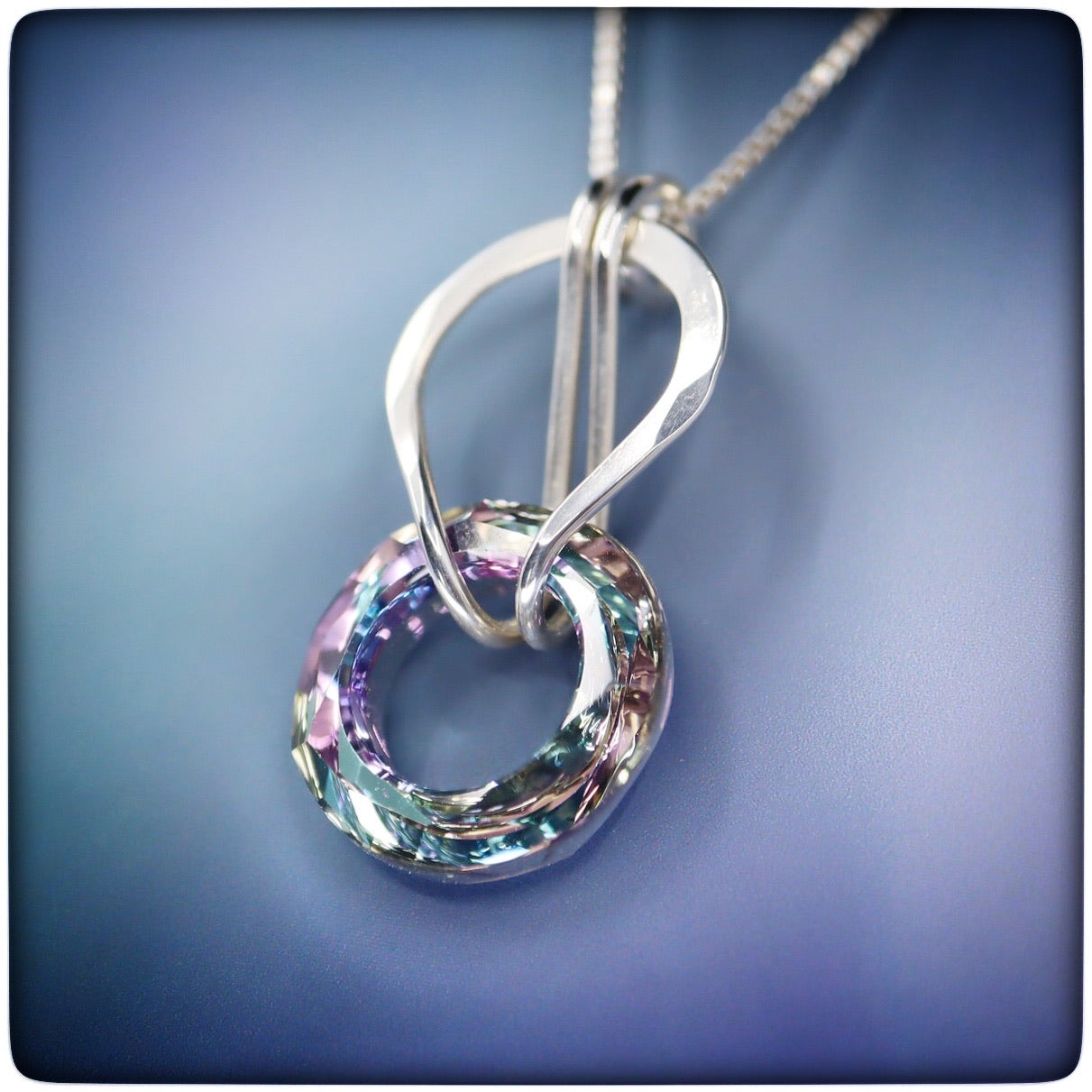 Circle of Life Swarovski Crystal Vitrail Petite