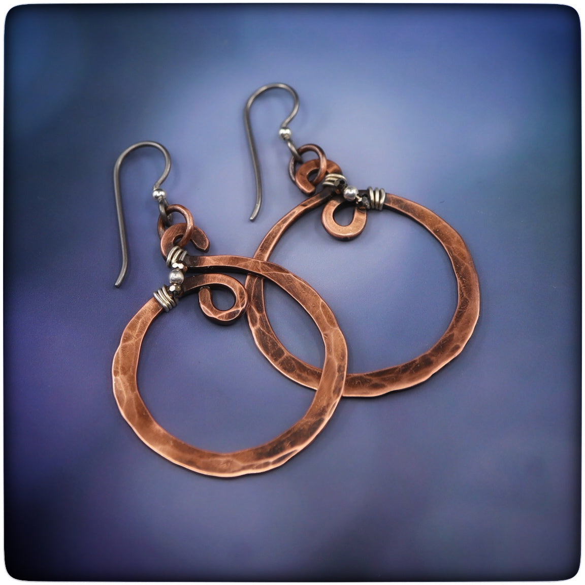 Urban Chic Copper Hoops