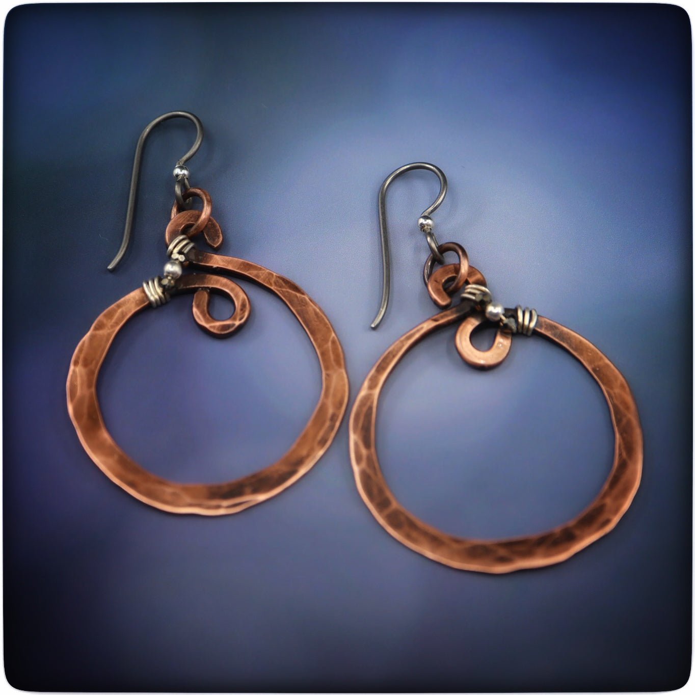 Urban Chic Copper Hoops