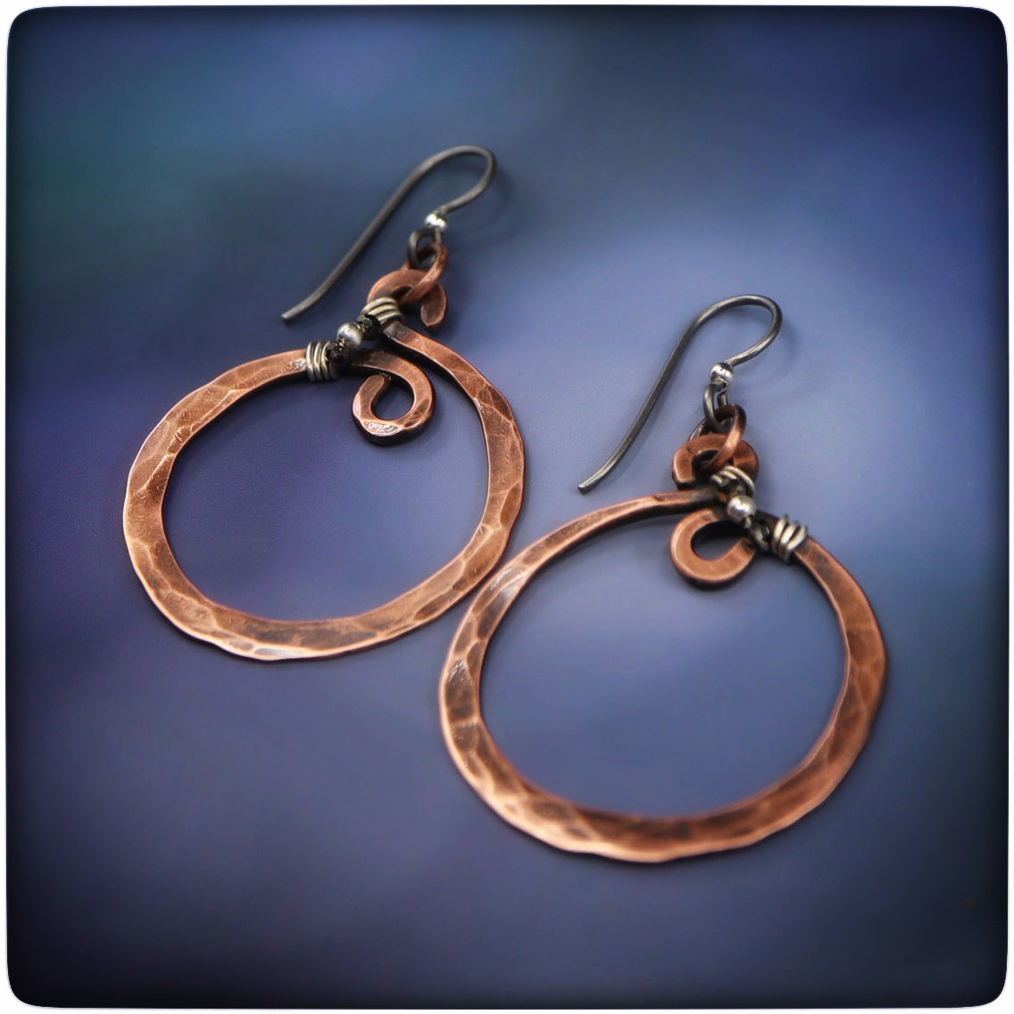 Urban Chic Copper Hoops